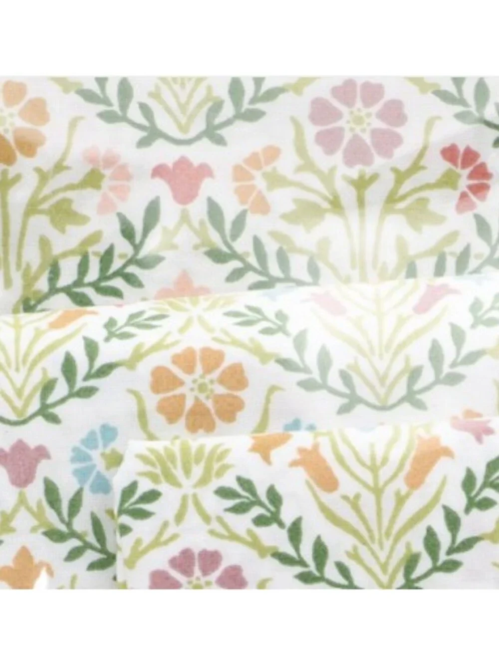 MORRIS & CO. Cotton Percale Bellflower Sheet Set